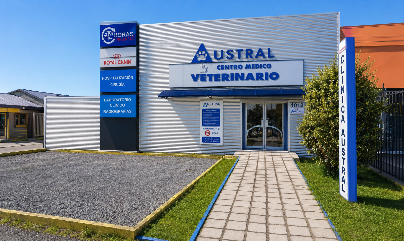 Fachada de Centro Médico Veterinario Austral en Puerto Montt
