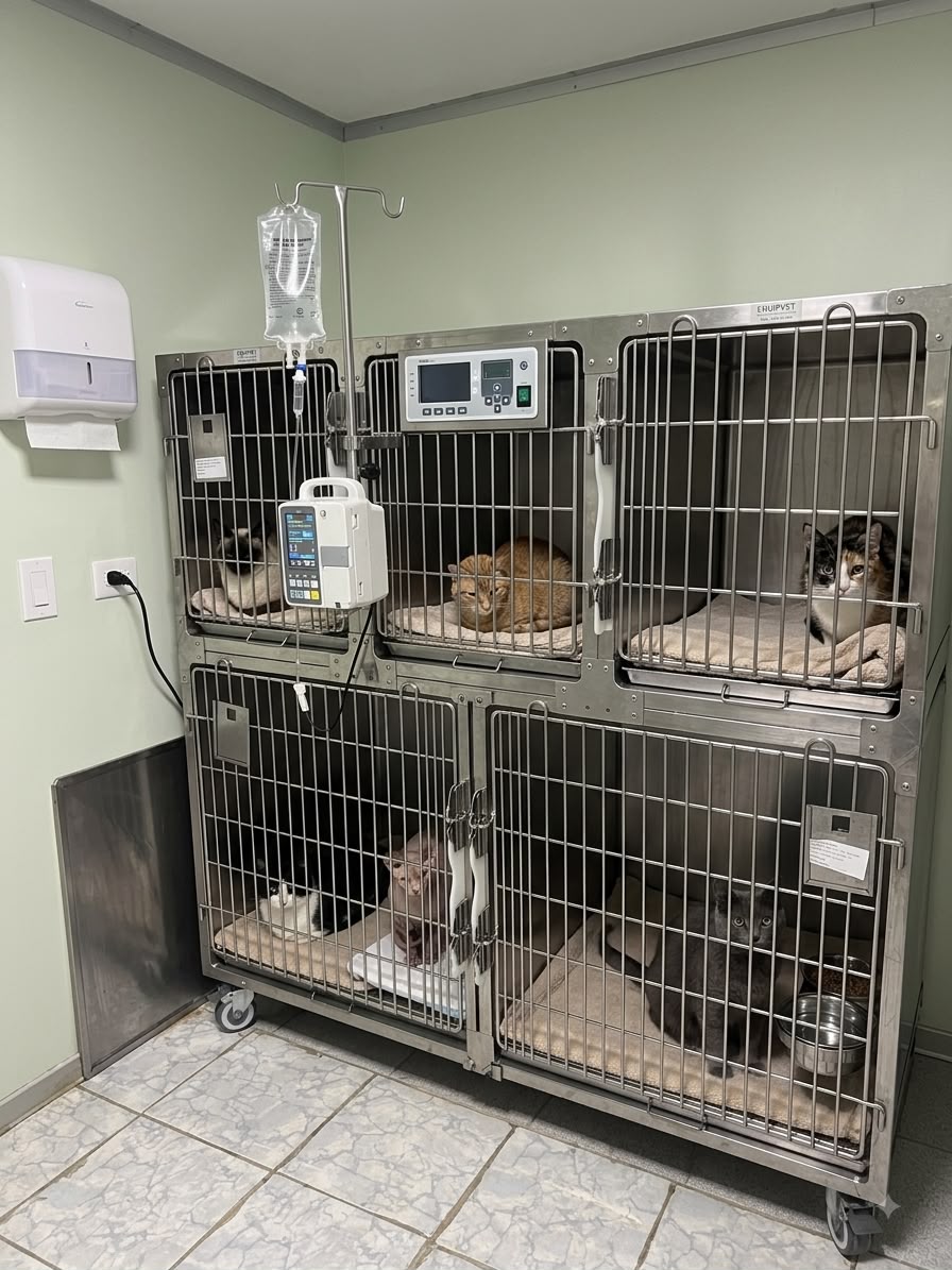 Hospitalización felina