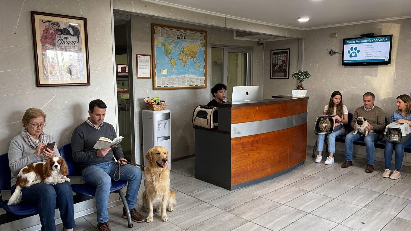 Recepción y sala de espera
